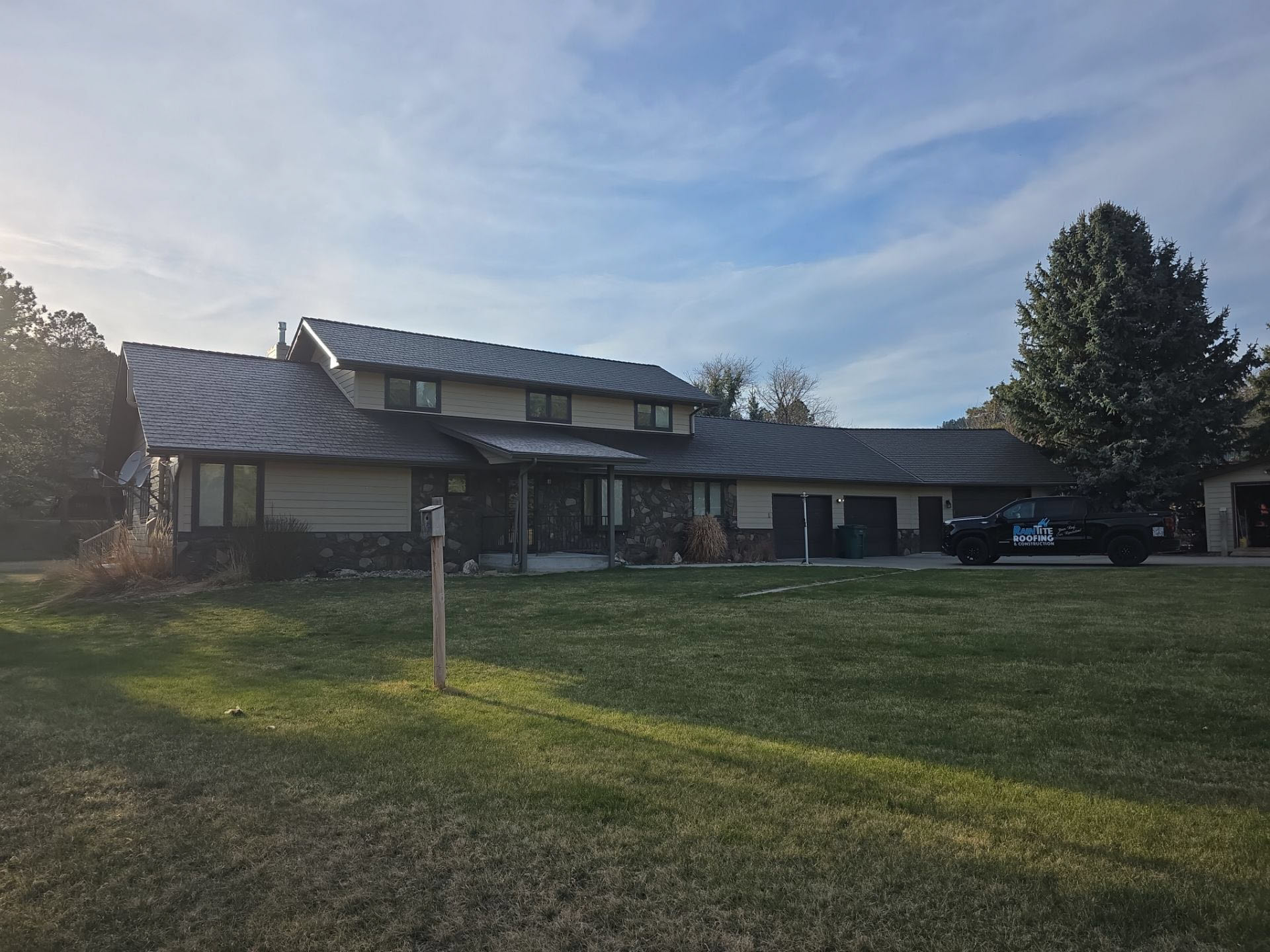Roofing Contractors Rapid City SD RainTite Roofing & Construction 9 Euroshield Brown Shake Hail Proof Warranty 1024
